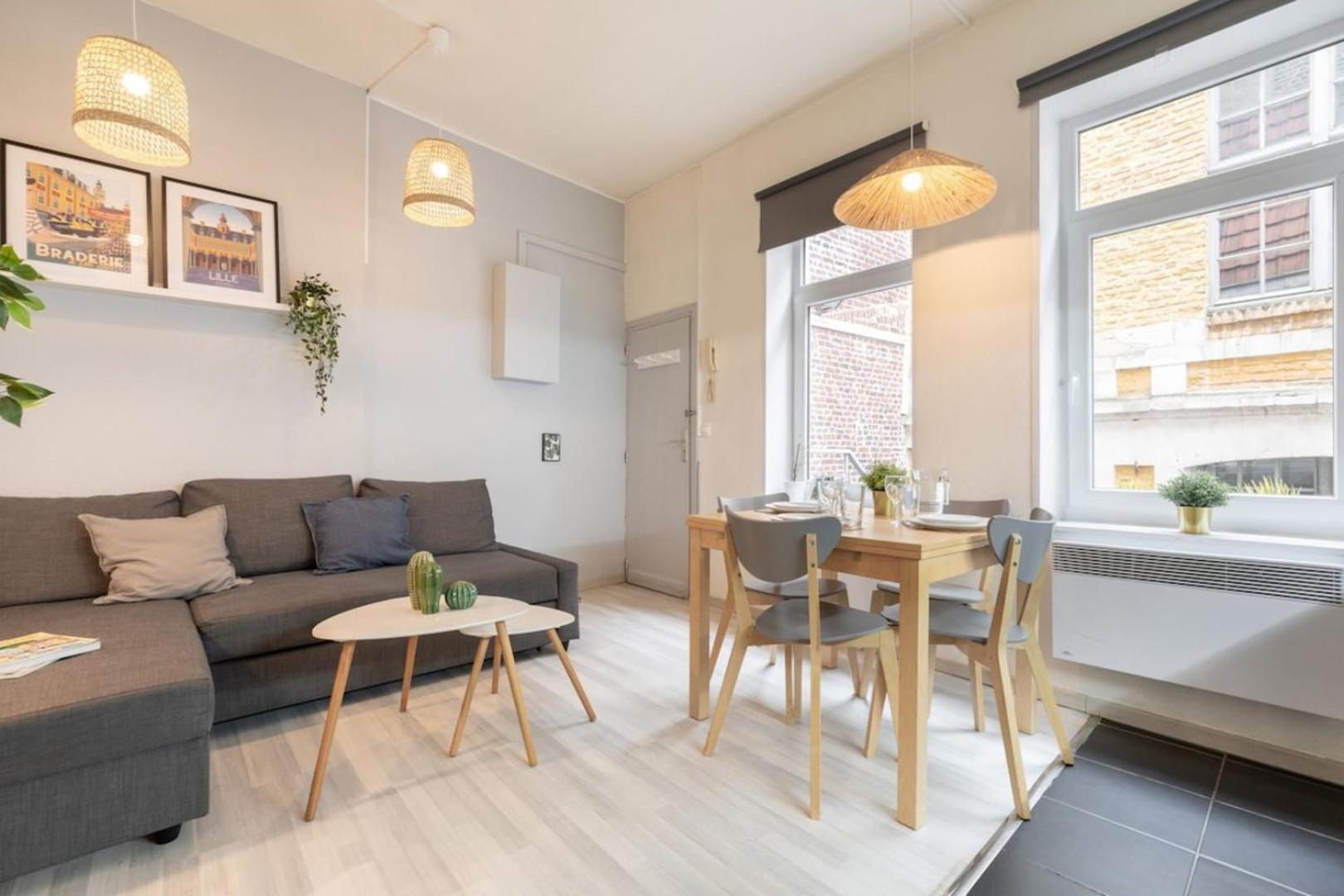 Апартаменты Vieux Lille Bright Duplex ! 3Pers Экстерьер фото